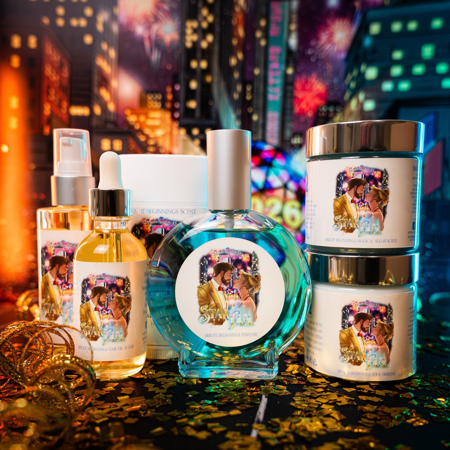 Starfall - Beauty Box - Vanilla Tonka, Whipped Cocoa Butter, Sugared Citrus
