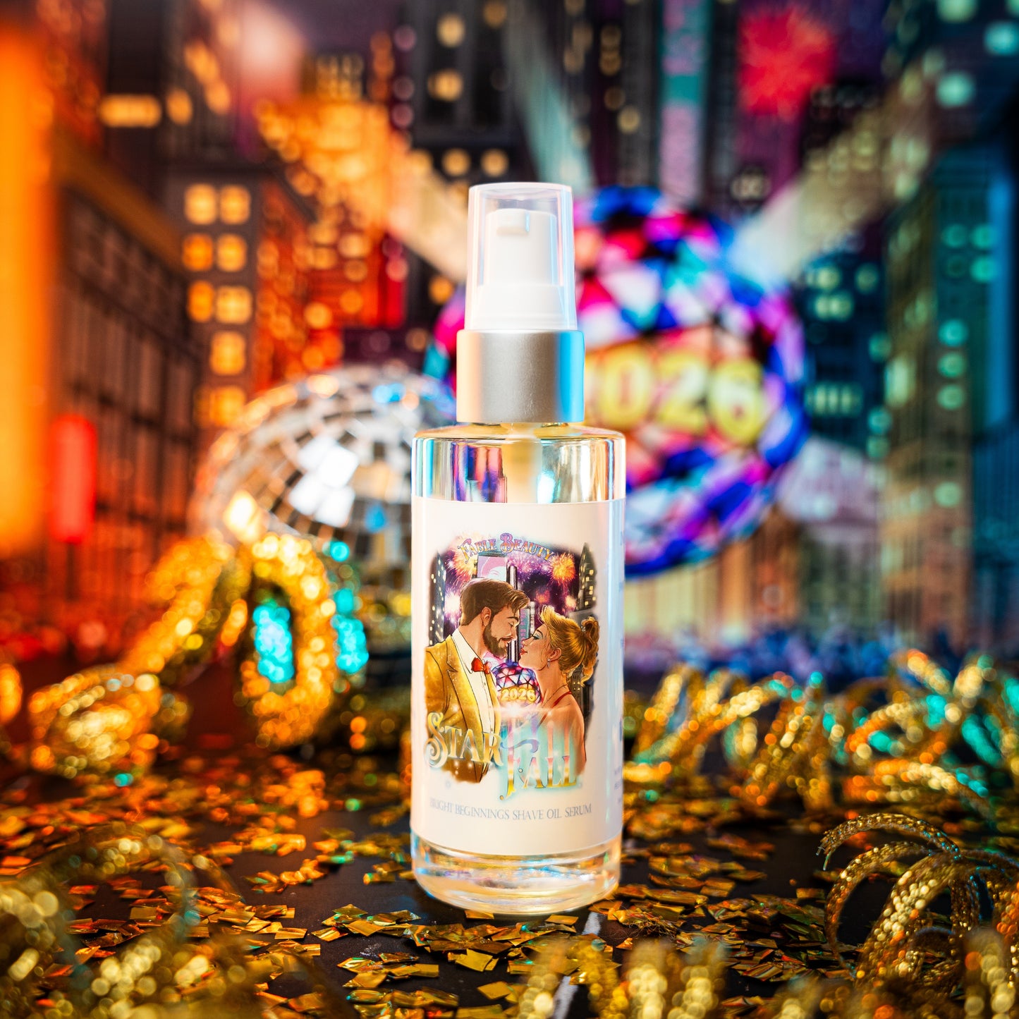 Starfall - Shave Oil Serum - Vanilla Tonka, Whipped Cocoa Butter, Sugared Citrus