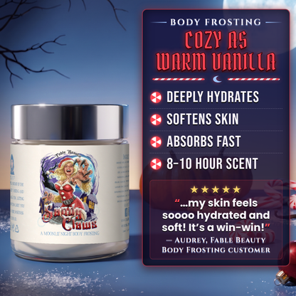 Sandy Claws - Body Frosting - Warm Pumpkin Spice, Creamy Peppermint, Cozy Warm Vanilla