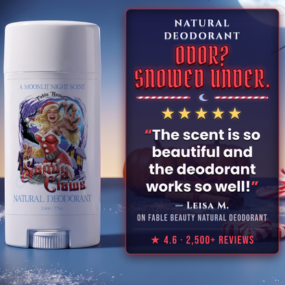 Sandy Claws - Fragrance & Function Duo - Warm Pumpkin Spice, Creamy Peppermint, Cozy Warm Vanilla