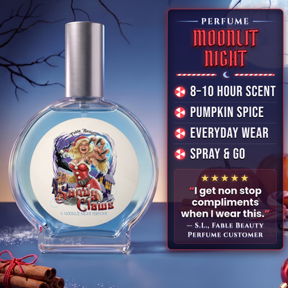 Sandy Claws - Perfume - Warm Pumpkin Spice, Creamy Peppermint, Cozy Warm Vanilla