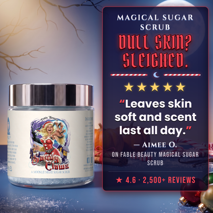 Sandy Claws - Polish & Pamper Duo - Warm Pumpkin Spice, Creamy Peppermint, Cozy Warm Vanilla
