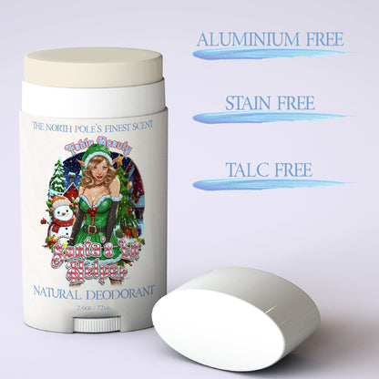 Santa's Lil' Helper - Natural Deodorant - Sugar Cookies, Warm Cappuccino, & Chocolate Malt