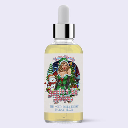 Santa's Lil' Helper - Hair Oil Elixir - Sugar Cookies, Warm Cappuccino, & Chocolate Malt