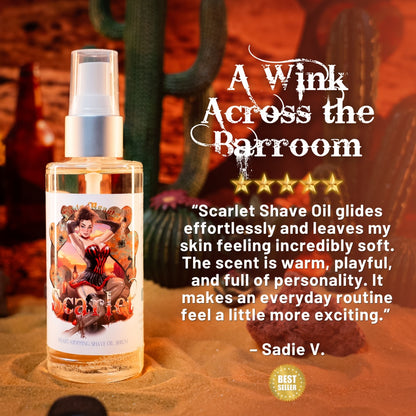 Scarlet - Razor and Radiance Duo - Whiskey Barrels, Maraschino Cherry, Orange Zest