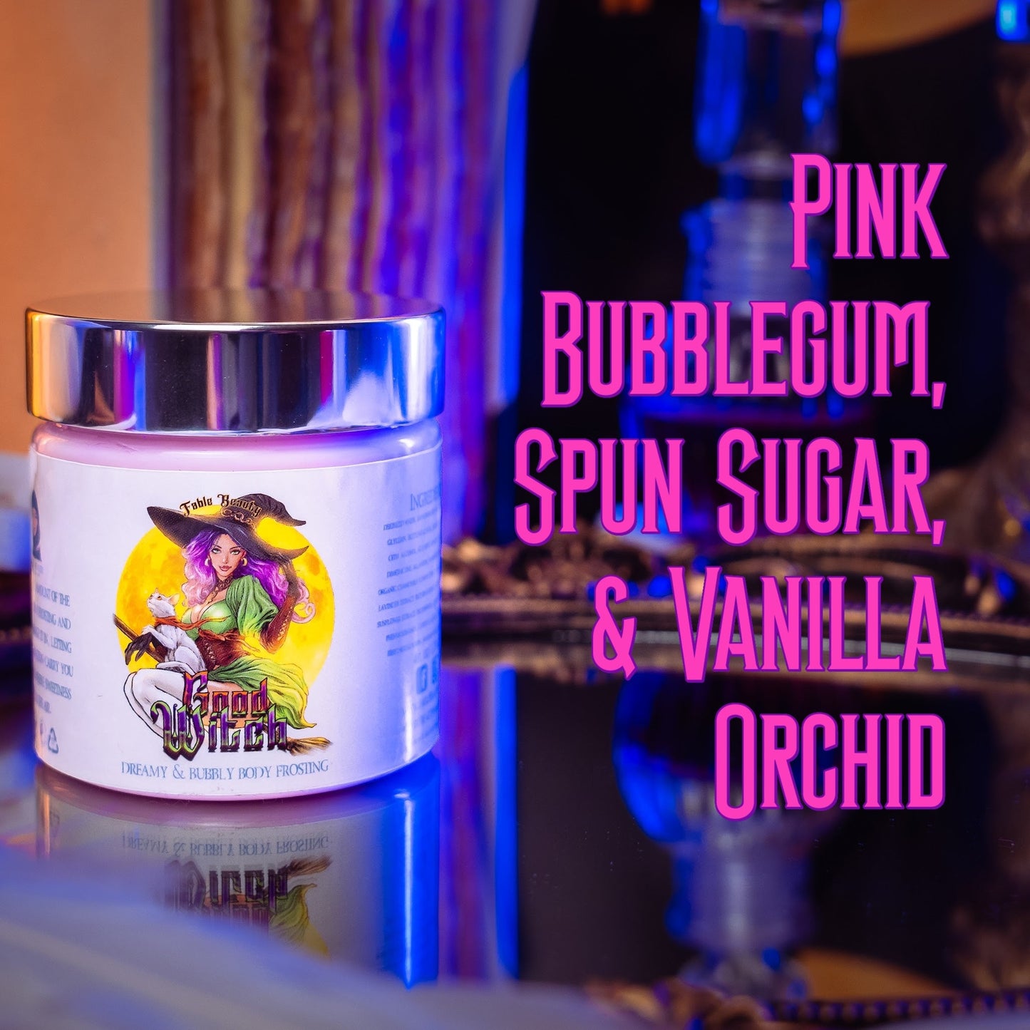 Good Witch - Body Frosting - Pink Bubblegum, Spun Sugar, Vanilla Orchid