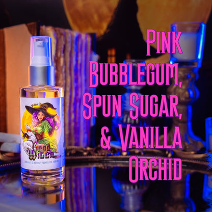 Good Witch - Shave Oil Serum - Pink Bubblegum, Spun Sugar, Vanilla Orchid