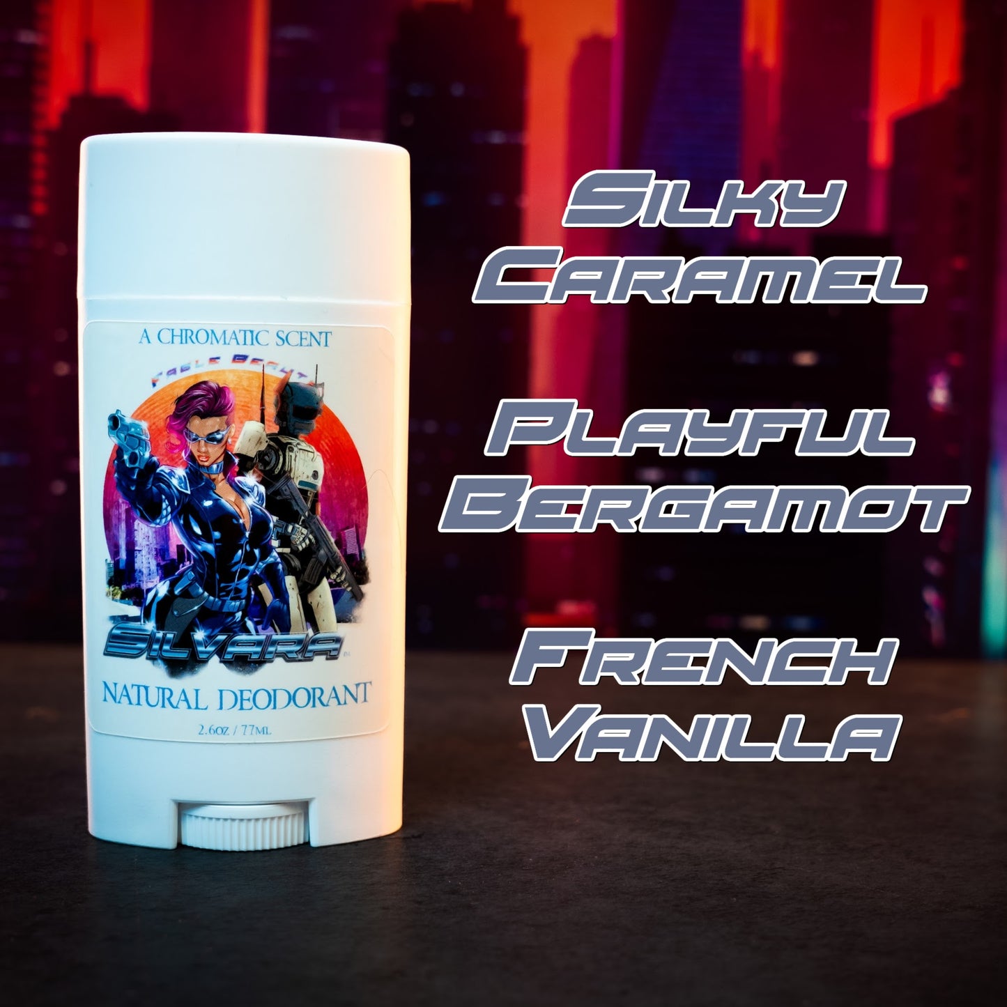 Silvara - Natural Deodorant - Silky Caramel, Playful Bergamot, French Vanilla