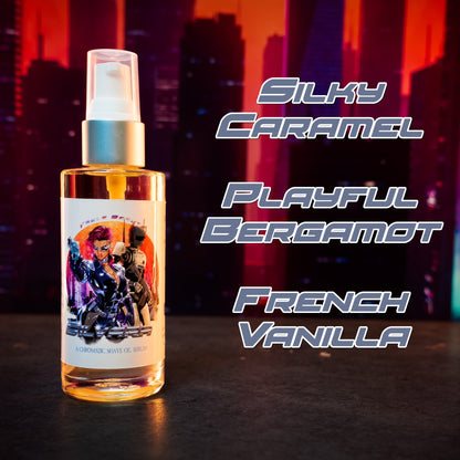 Silvara - Shave Oil Serum - Silky Caramel, Playful Bergamot, French Vanilla