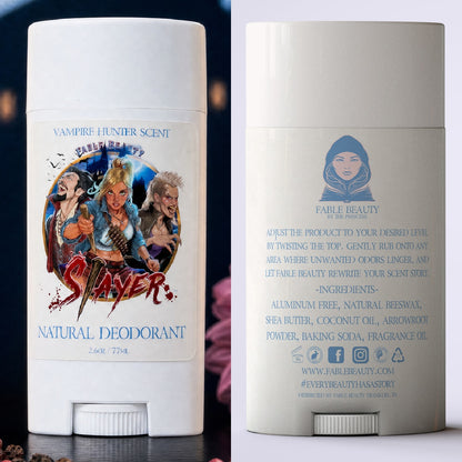 Slayer - Natural Deodorant - Blood-Kissed Dahlia, Piercing Pink Pepper, Decadent Almond Cream