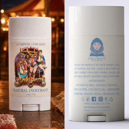 Mary Go Round - Natural Deodorant - Mesmerizing Saffron & Jasmine, Candied Fruit Accords, Sugary Funnel Cake