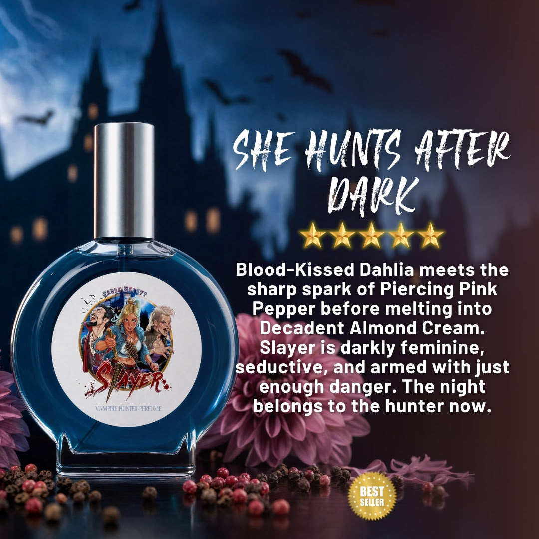 Slayer - Beauty Box - Blood-Kissed Dahlia, Piercing Pink Pepper, Decadent Almond Cream
