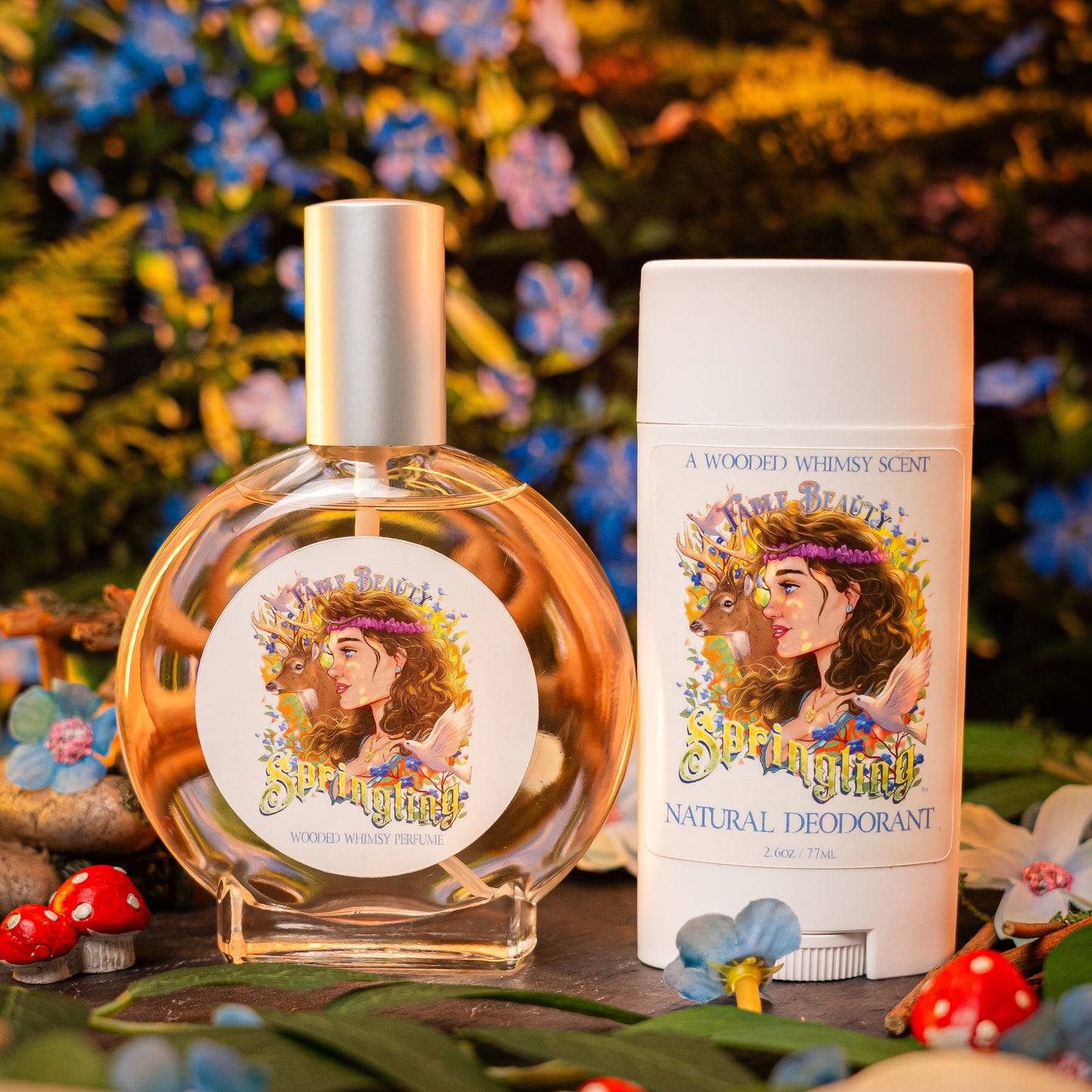 Springling - Fragrance & Function Duo - Pear Juice, Ethereal Blossoms, Vanilla Whisper