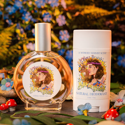 Springling - Fragrance & Function Duo - Pear Juice, Ethereal Blossoms, Vanilla Whisper