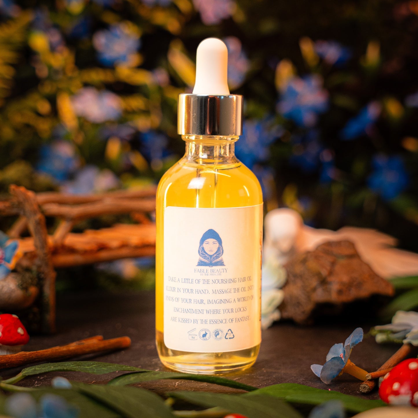 Springling - Hair Oil Elixir - Pear Juice, Ethereal Blossoms, Vanilla Whisper