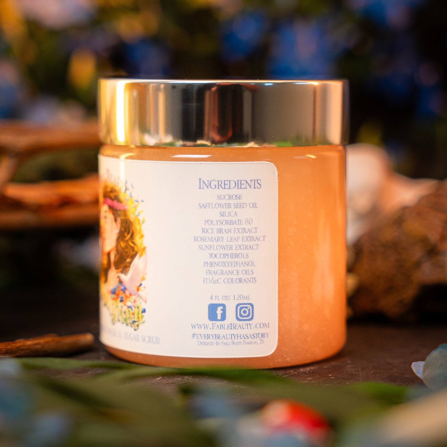 Springling - Magical Sugar Scrub - Pear Juice, Ethereal Blossoms, Vanilla Whisper