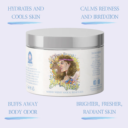 Springling - Magical Sugar Scrub - Pear Juice, Ethereal Blossoms, Vanilla Whisper