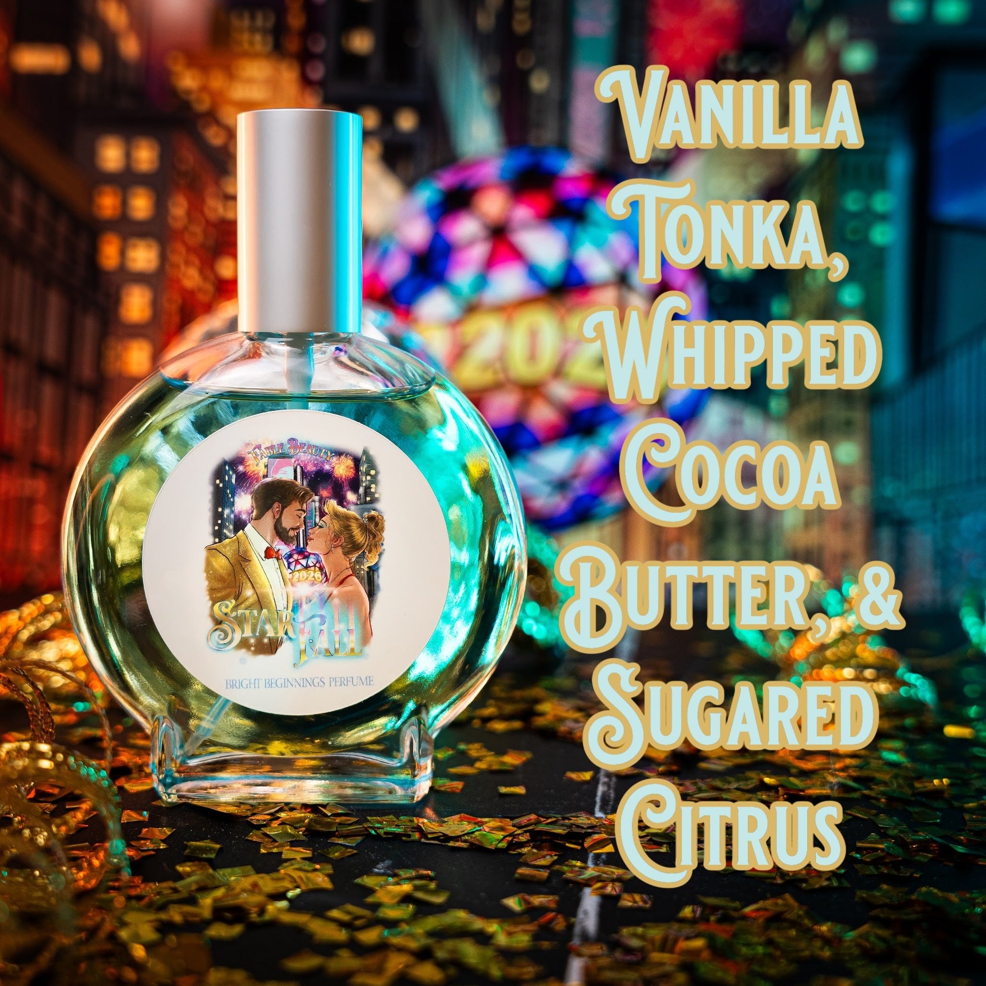 Starfall - Perfume - Vanilla Tonka, Whipped Cocoa Butter, Sugared Citrus