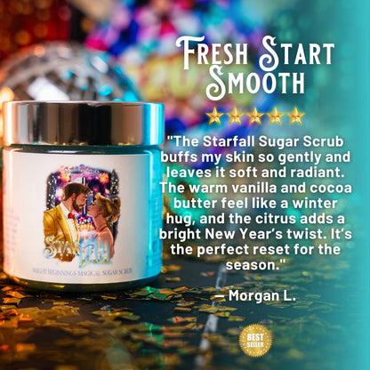 Starfall - Magical Sugar Scrub - Vanilla Tonka, Whipped Cocoa Butter, Sugared Citrus