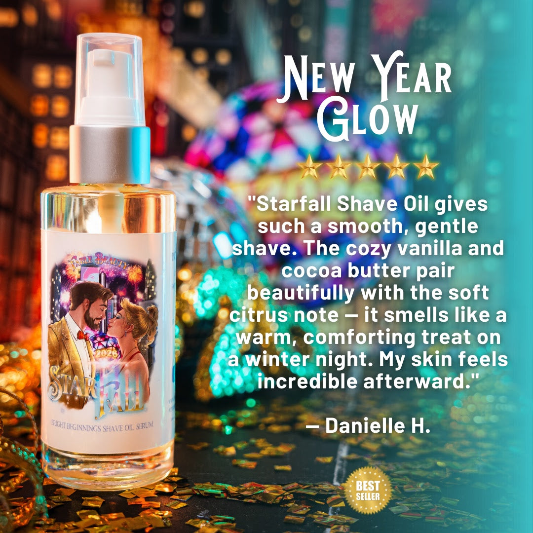 Starfall - Razor and Radiance Duo - Vanilla Tonka, Whipped Cocoa Butter, Sugared Citrus