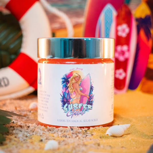 Surfer Girl - Magical Sugar Scrub - Water Lily, Ocean Driftwood, Shaved Coconut