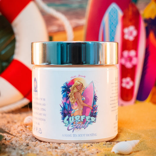 Surfer Girl - Body Frosting - Water Lily, Ocean Driftwood, Shaved Coconut