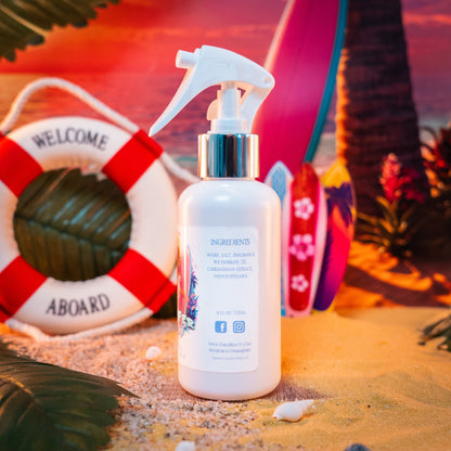 Surfer Girl - Sea Salt Hair Tonic - Water Lily, Ocean Driftwood, Shaved Coconut