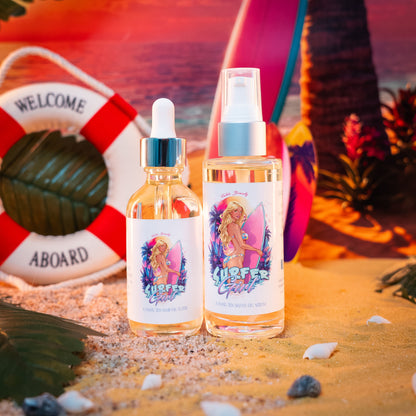 Surfer Girl - Razor and Radiance Duo - Water Lily, Ocean Driftwood, Shaved Coconut