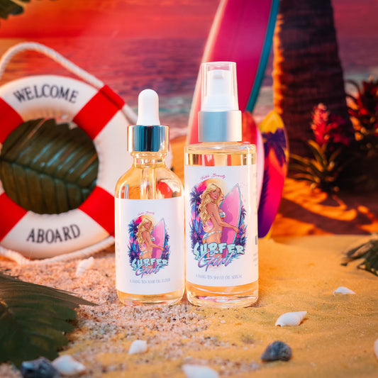 Surfer Girl - Razor and Radiance Duo - Water Lily, Ocean Driftwood, Shaved Coconut