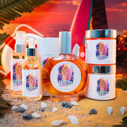 Surfer Girl - Beauty Box - Water Lily, Ocean Driftwood, Shaved Coconut