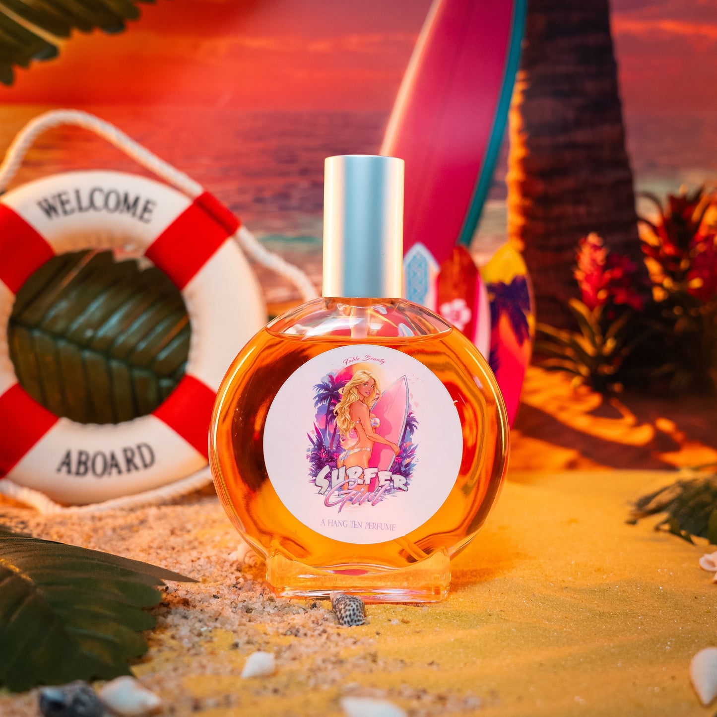 Surfer Girl - Perfume - Water Lily, Ocean Driftwood, Shaved Coconut