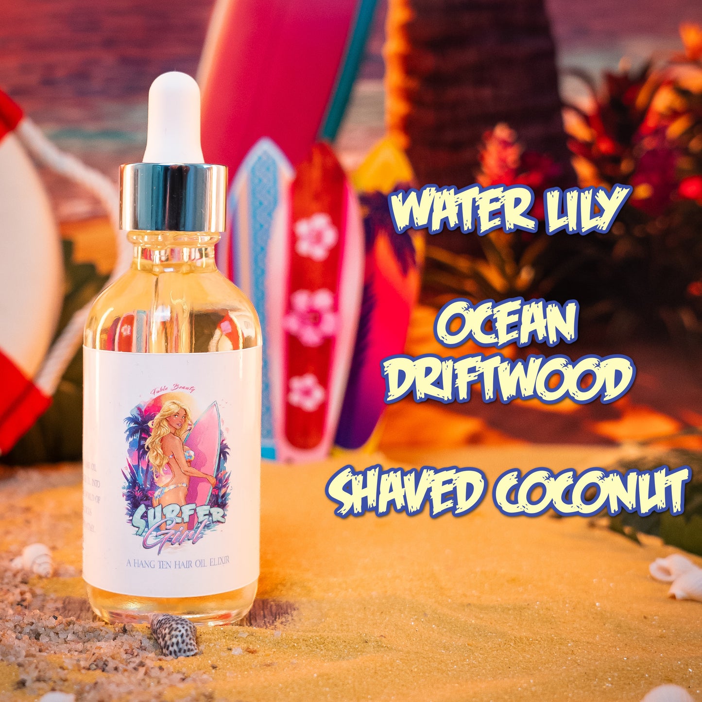 Surfer Girl - Razor and Radiance Duo - Water Lily, Ocean Driftwood, Shaved Coconut