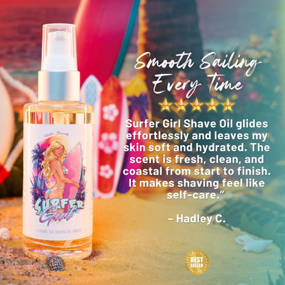 Surfer Girl - Razor and Radiance Duo - Water Lily, Ocean Driftwood, Shaved Coconut
