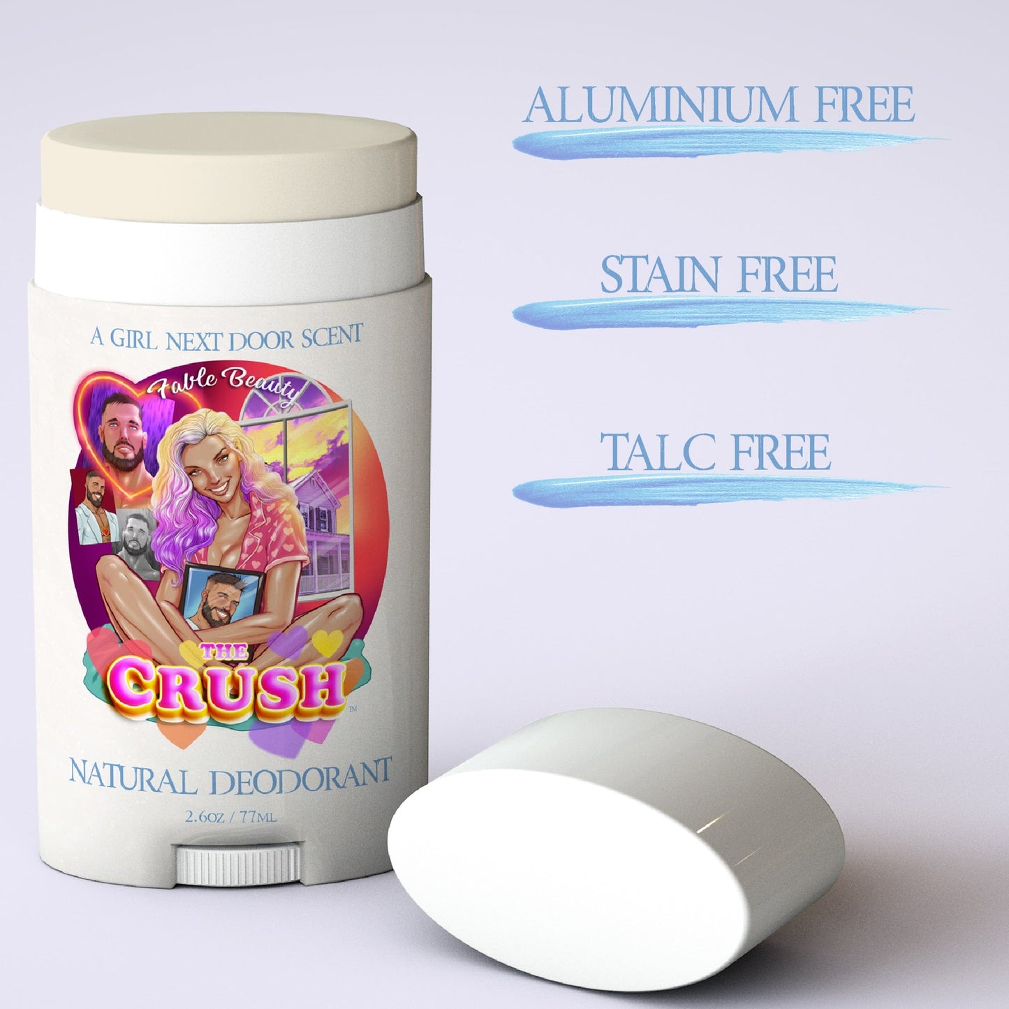 The Crush - Natural Deodorant - Water Lily, Sugary Sandalwood, Crisp Bergamot