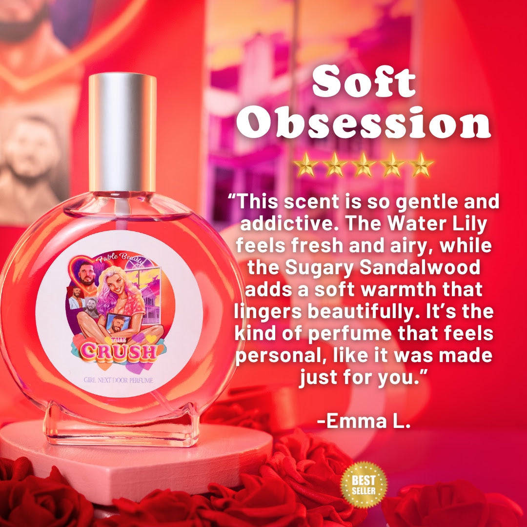 The Crush - Perfume - Water Lily, Sugary Sandalwood, Crisp Bergamot