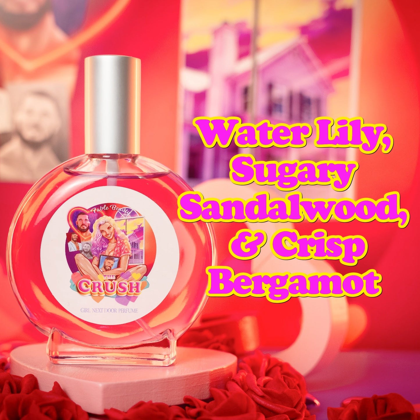 The Crush - Perfume - Water Lily, Sugary Sandalwood, Crisp Bergamot