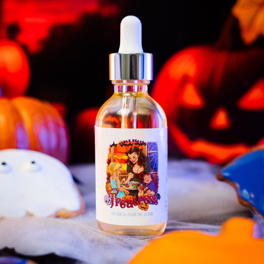 Treatress - Hair Oil Elixir - Cinnamon Sugar Cookies, Vanilla Extract, Warm Nutmeg