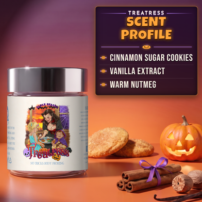 Treatress - Body Frosting - Cinnamon Sugar Cookies, Vanilla Extract, Warm Nutmeg
