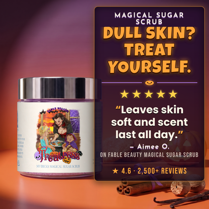 Treatress - Magical Sugar Scrub - Cinnamon Sugar Cookies, Vanilla Extract, Warm Nutmeg