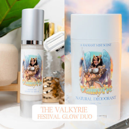 Valkyrie - Festival Glow Duo - Fresh Flowers, Coconut Milk, French Vanilla, and Sandalwood