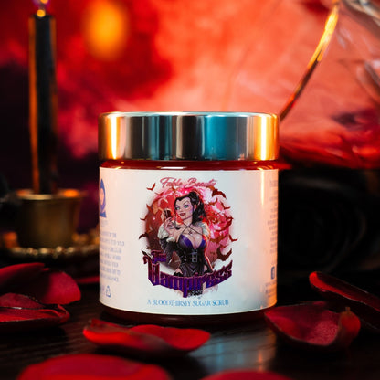 Vampiress - Magical Sugar Scrub - Juicy Strawberries, Ripe Blackberries, Dark Plums
