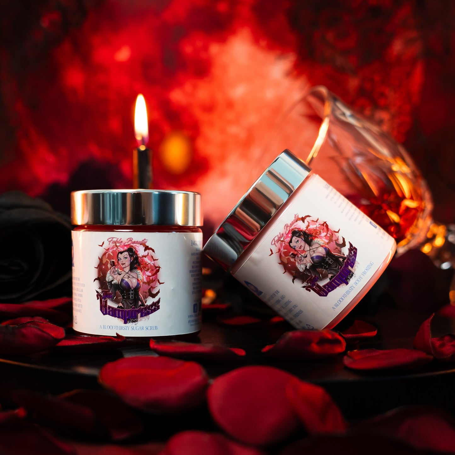 Vampiress - Polish & Pamper Duo - Juicy Strawberries, Ripe Blackberries, Dark Plums