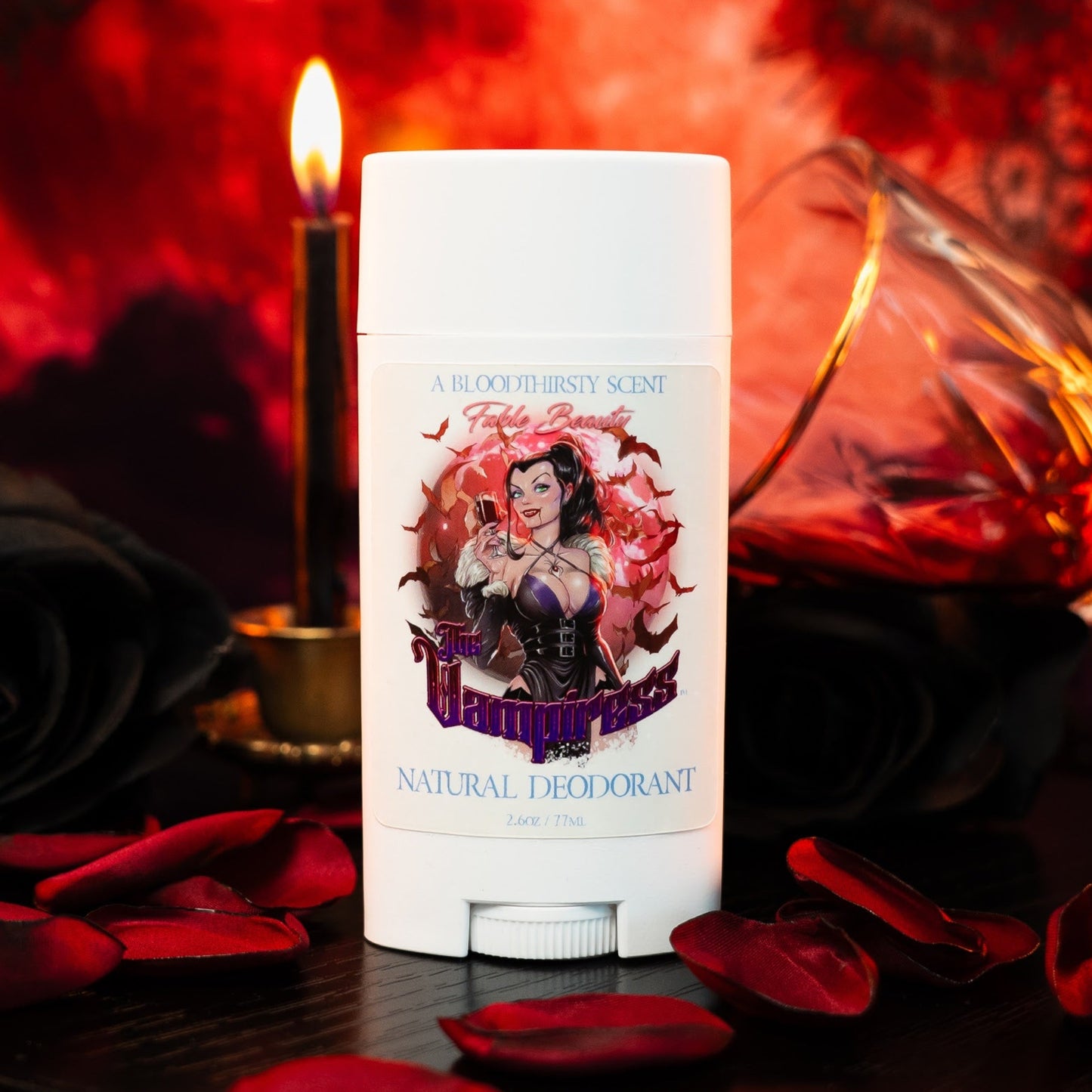 Vampiress - Natural Deodorant - Juicy Strawberries, Ripe Blackberries, Dark Plums