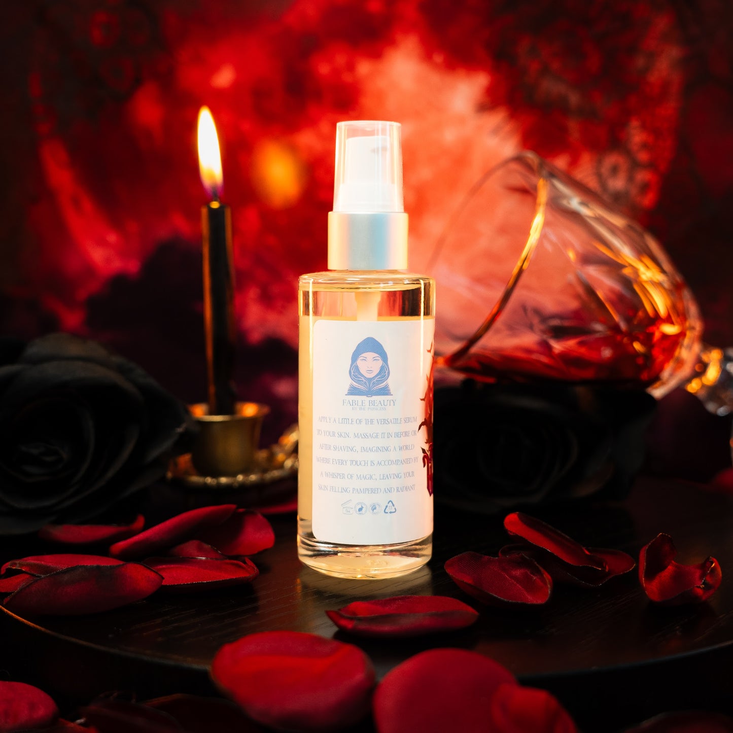 Vampiress - Shave Oil Serum - Juicy Strawberries, Ripe Blackberries, Dark Plums