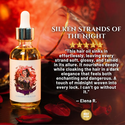 Vampiress - Hair Oil Elixir - Juicy Strawberries, Ripe Blackberries, Dark Plums