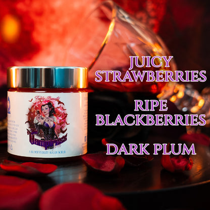 Vampiress - Magical Sugar Scrub - Juicy Strawberries, Ripe Blackberries, Dark Plums