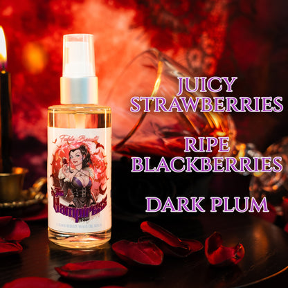 Vampiress - Shave Oil Serum - Juicy Strawberries, Ripe Blackberries, Dark Plums