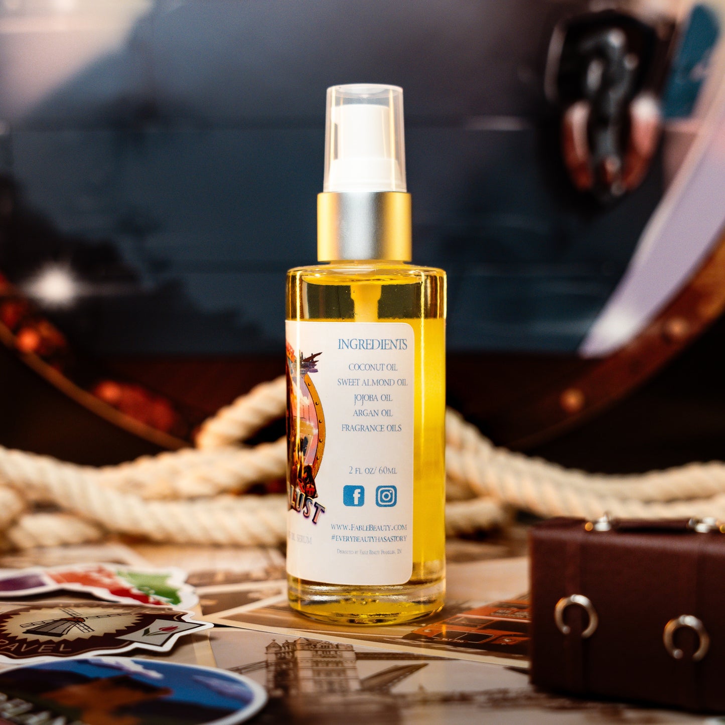 Wanderlust - Shave Oil Serum