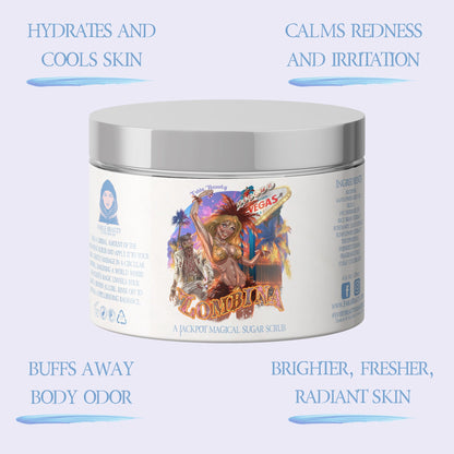 Zombina - Magical Sugar Scrub - Sparkling Citrus Rind, Playful Tangerine, Rich Vanilla Liqueur