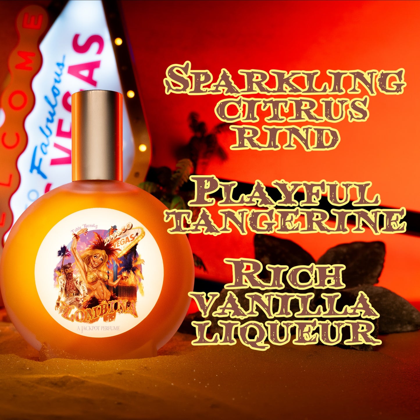 Zombina - Perfume - Sparkling Citrus Rind, Playful Tangerine, Rich Vanilla Liqueur